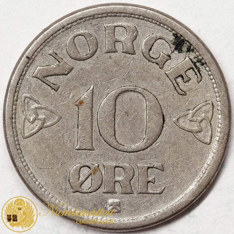 NORVEGIA 10 ORE 1982 OLAV V #3471