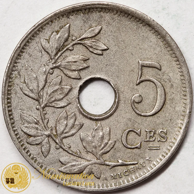BELGIO 5 CENTIMES 1928 #3522