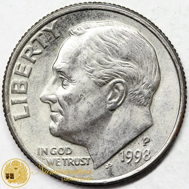 STATI UNITI 1 Dime 1998 P Roosevelt #7142