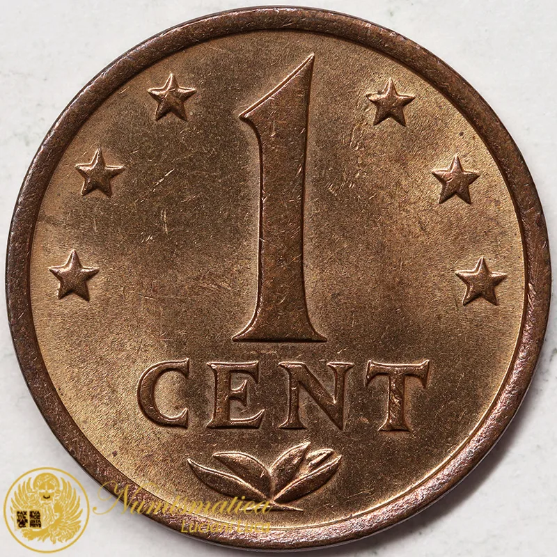 ANTILLE OLANDESI 1 Cent 1975 #3571