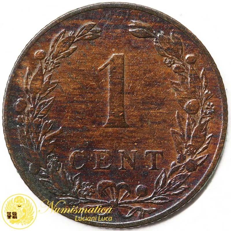 OLANDA 1 CENT 1902 Guglielmina I #3577