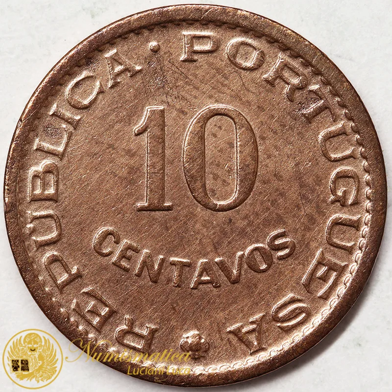MOZAMBICO 10 CENTAVOS 1961 Colonia Portoghese #3578