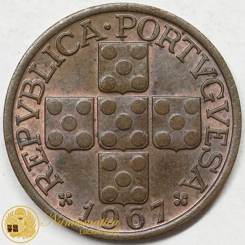 PORTOGALLO 20 CENTAVOS 1967 #7181