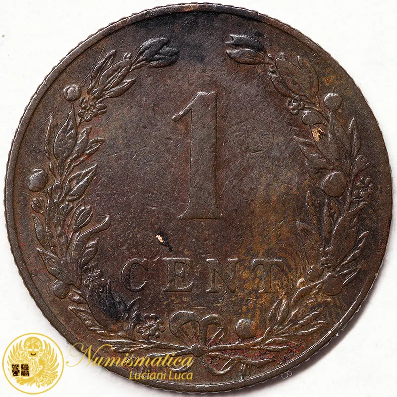 OLANDA 1 CENT 1904 Guglielmina I #3583