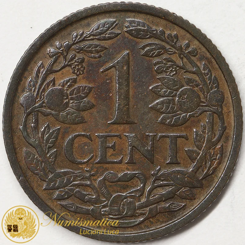 OLANDA 1 CENT 1929 Guglielmina I #3623