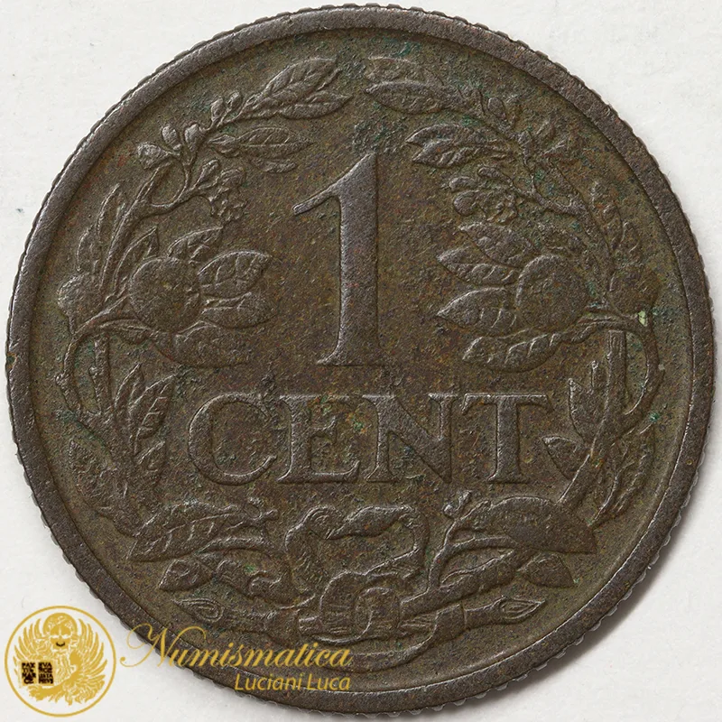 OLANDA 1 CENT 1940 Guglielmina I #3643