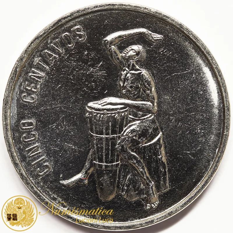 REPUBBLICA DOMINICANA 5 CENTAVOS 1989 #7454