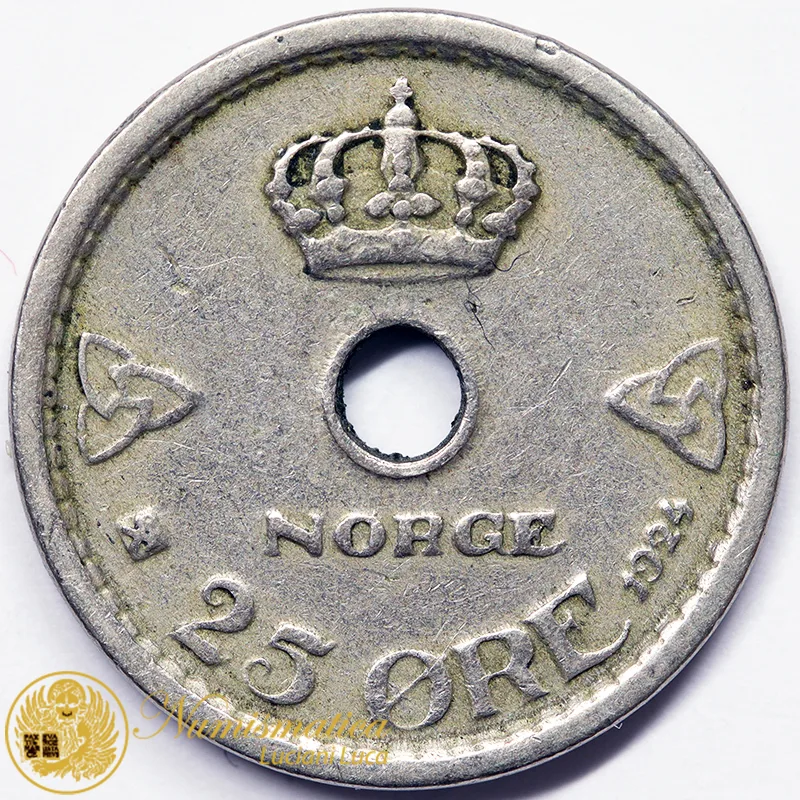 NORVEGIA 25 ORE 1924 #7457