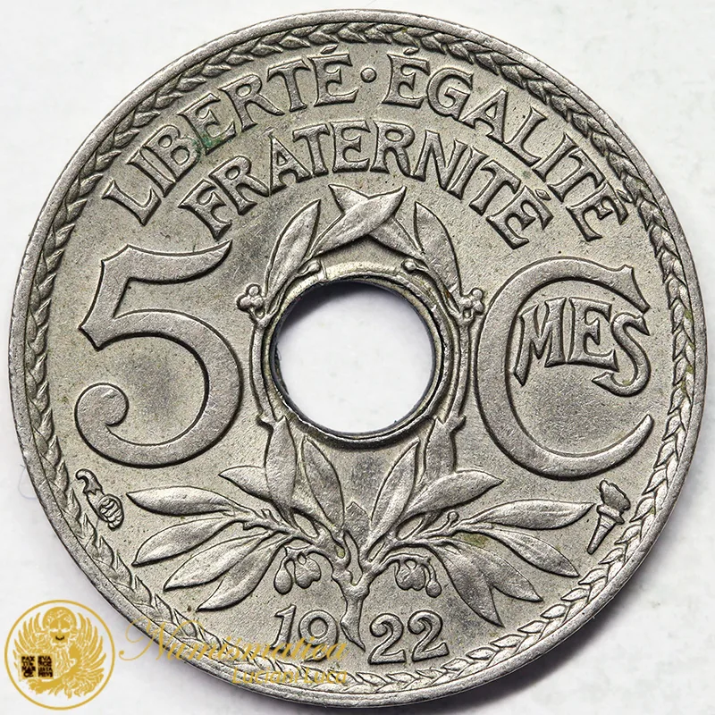 Francia 5 Centimes 1922 #7530