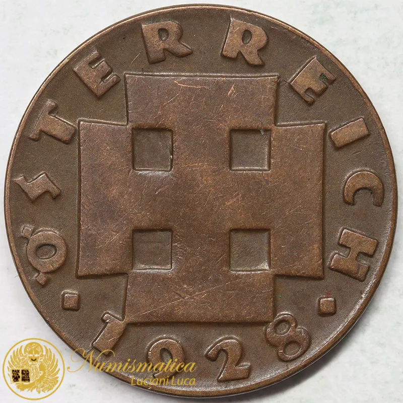 AUSTRIA 2 GROSCHEN 1928 #7604