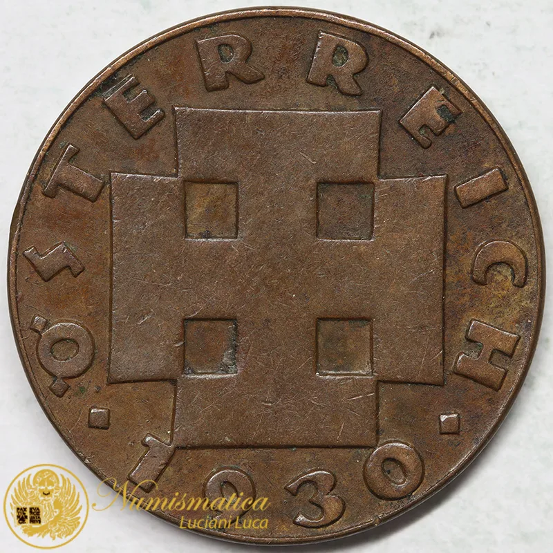 AUSTRIA 2 GROSCHEN 1930 #7612