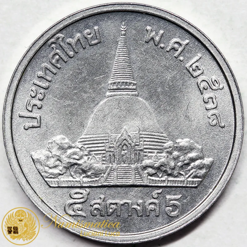 THAILANDIA 5 SATANG #7633