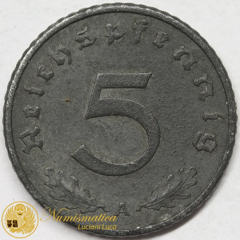 GERMANIA 5 REICHSPFENNIG 1941 A #7678