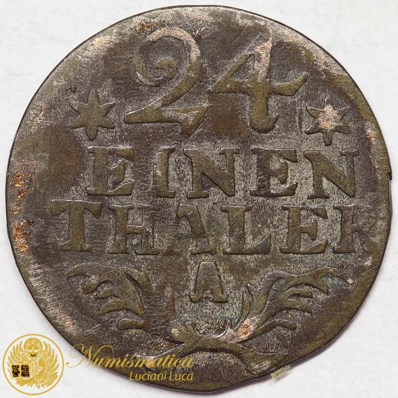 PRUSSIA 1/24 di Tallero 1786 A STATI TEDESCHI  #7687