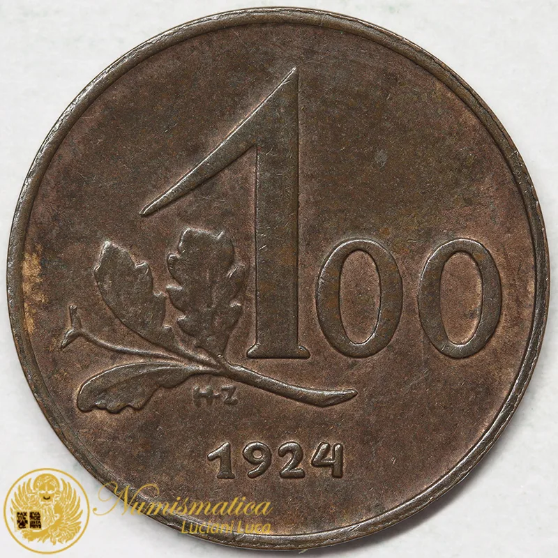 AUSTRIA 100 KRONEN 1924 Spl #7702