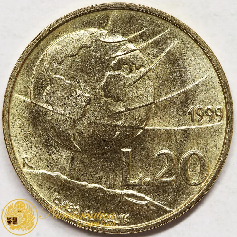 SAN MARINO 20 Lire 1999 Esplorazione #7705