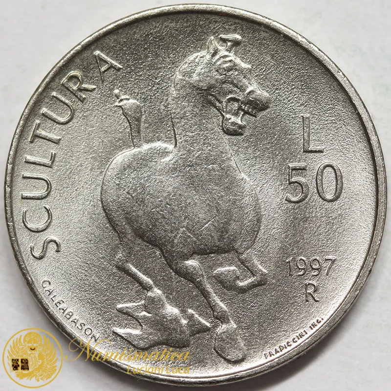 SAN MARINO 50 Lire 1997 Scultura #7711