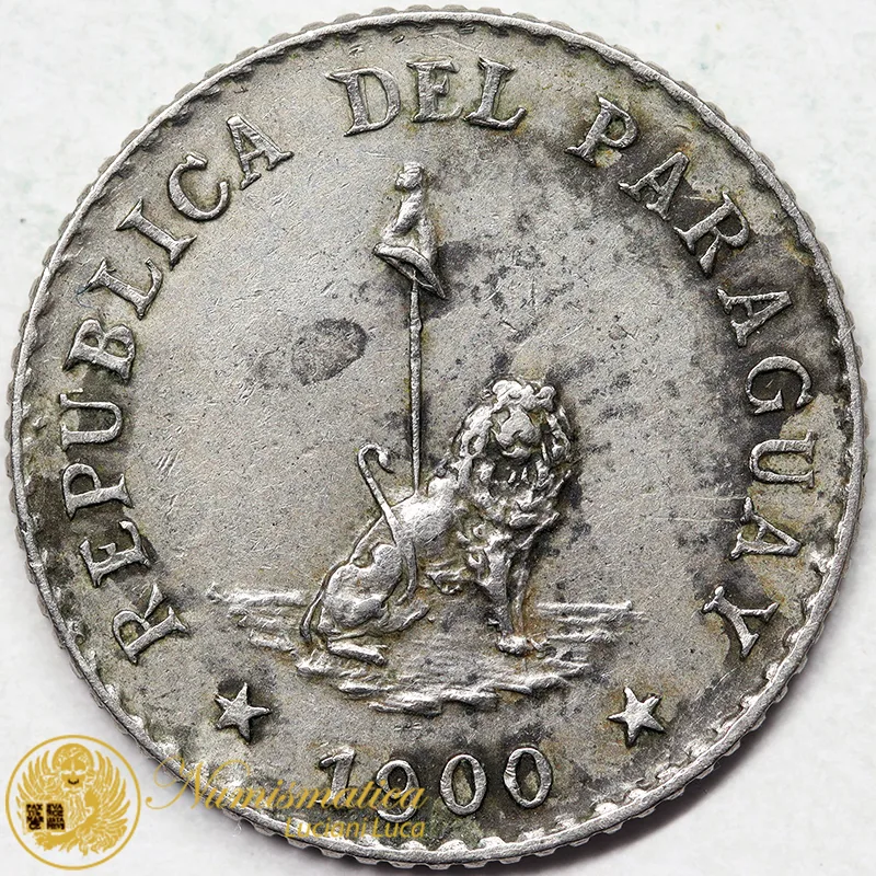 PARAGUAY 5 Centavos 1900 #7712