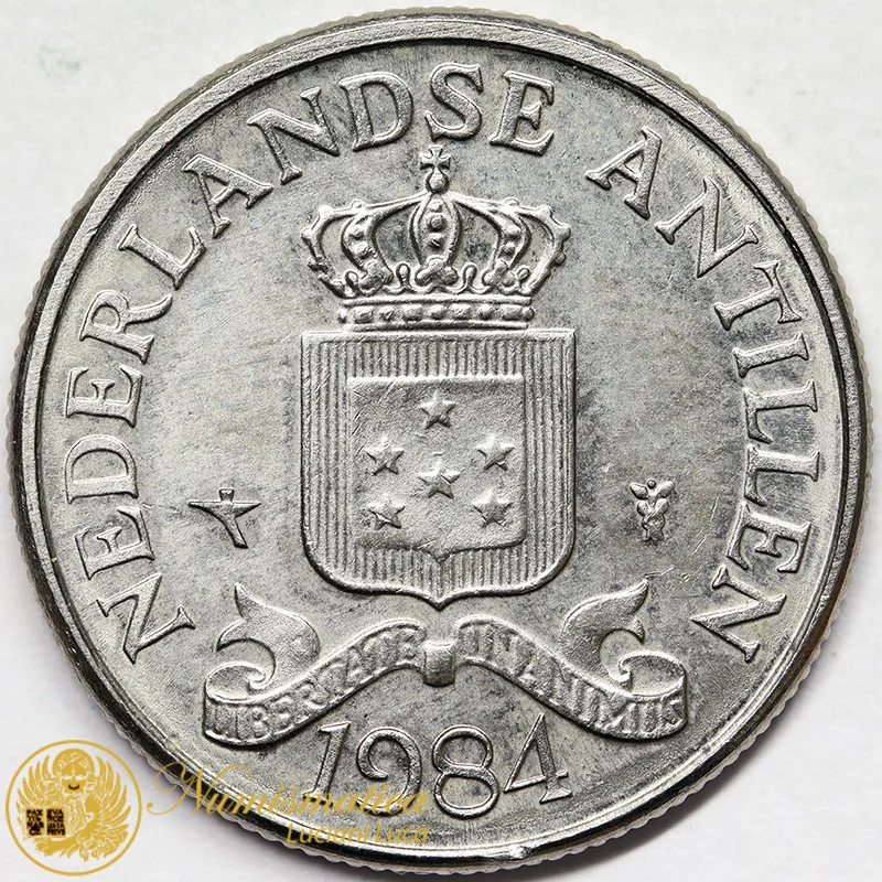 ANTILLE OLANDESI 25 Cents 1984 #7728