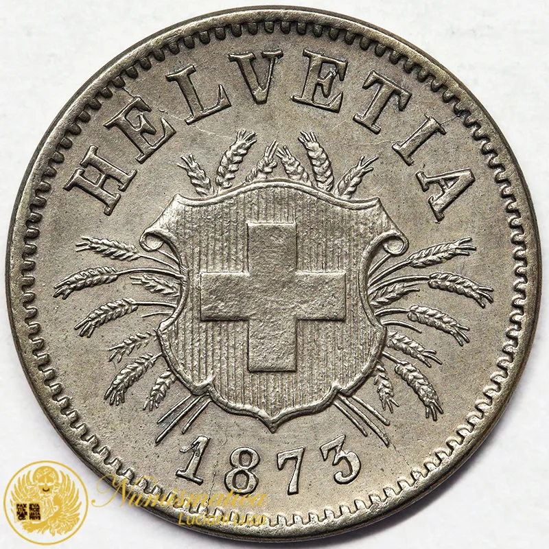 SVIZZERA 5 Rappen 1873 B lega BB #7730