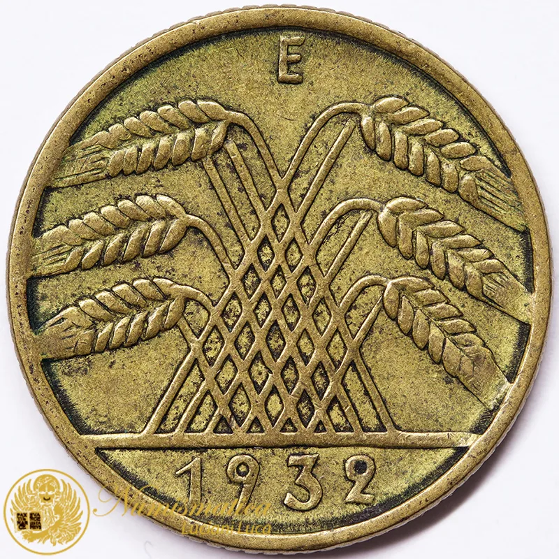 GERMANIA 10 Reichspfennig 1932 E #7744