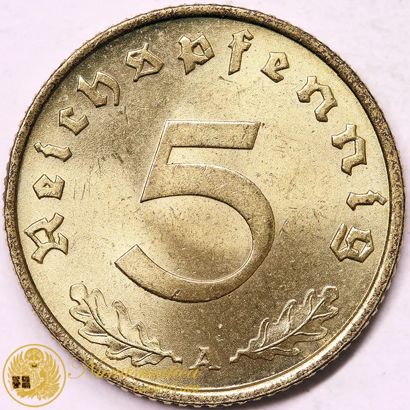 GERMANIA 5 REICHSPFENNIG 1938 A Q.Fdc #7766