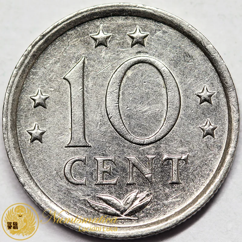 ANTILLE OLANDESI 10 CENTS 1982 #7782