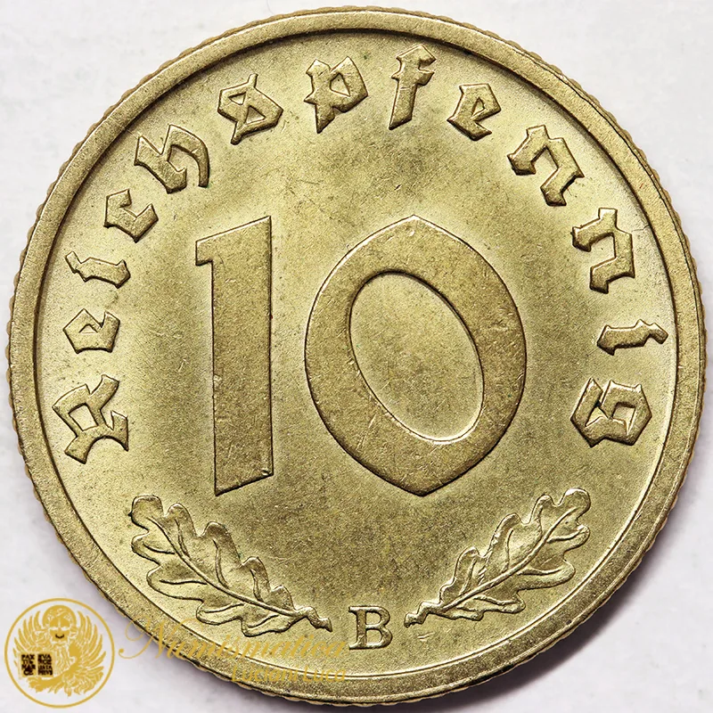 AUSTRIA 10 REICHSPFENNIG 1938 B ZECCA DI VIENNA Q.FDC #7810
