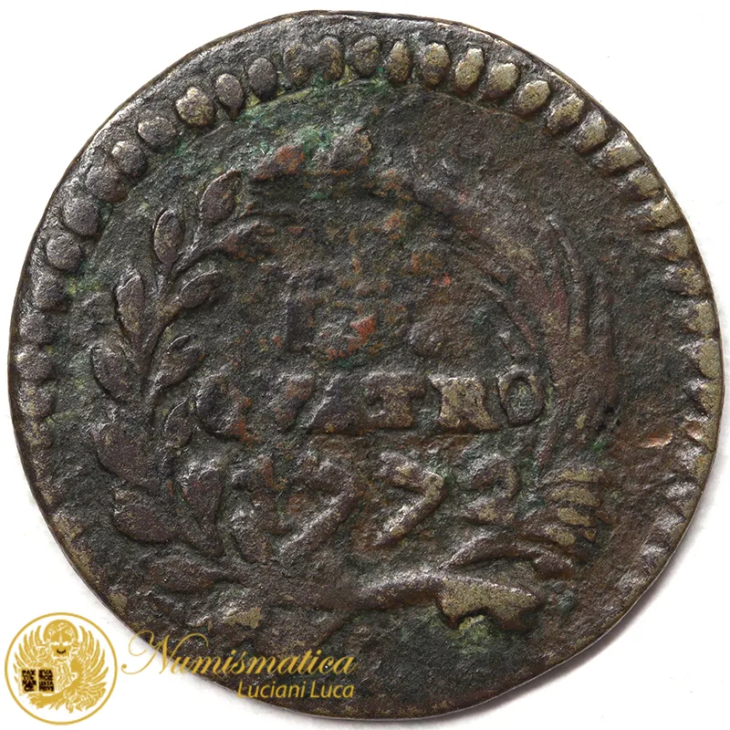GENOVA 4 Denari 1772 MB/BB #7819