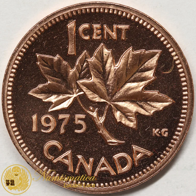 CANADA 1 Cent 1975 Fdc #3775