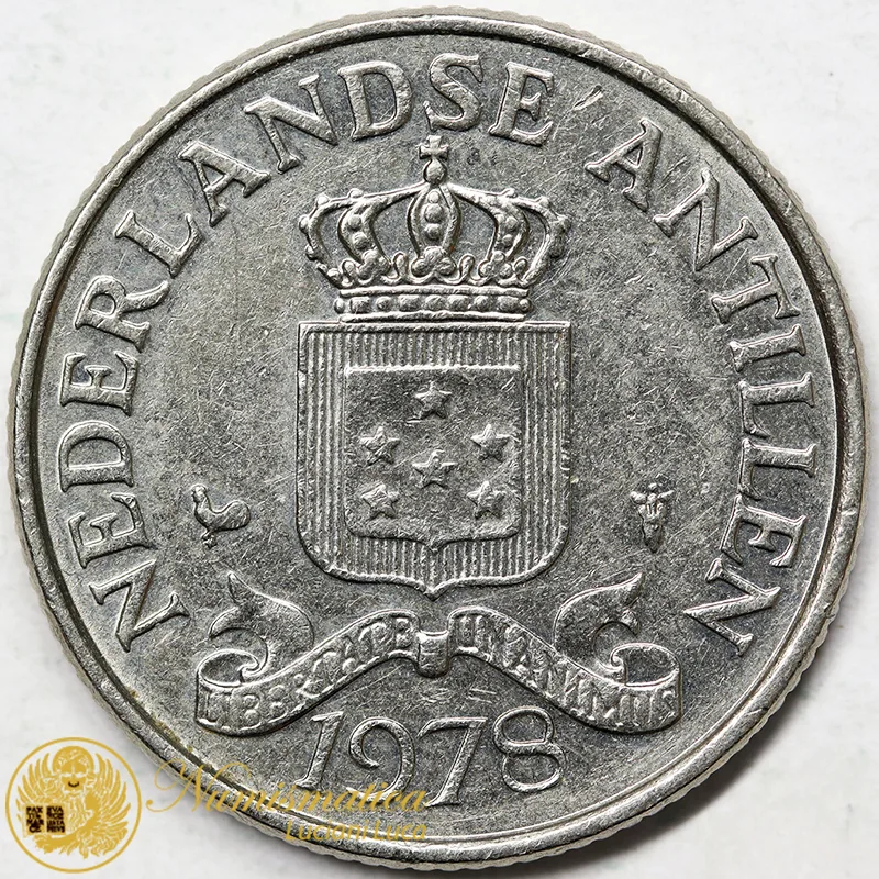 ANTILLE OLANDESI 25 CENTS 1978 #7883