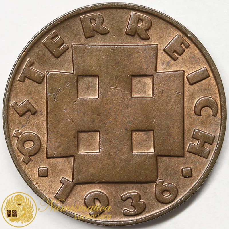 AUSTRIA 2 GROSCHEN 1936 Q.Fdc #7890
