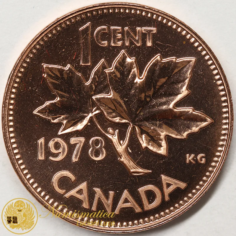 CANADA 1 Cent 1978 Fdc #3818