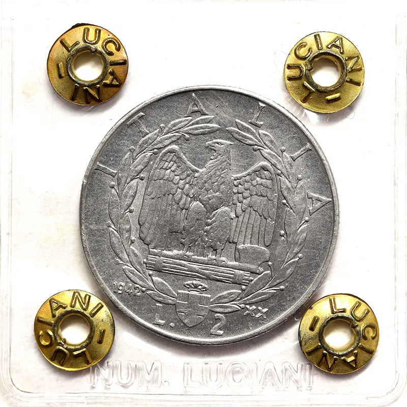 VITTORIO EMANUELE III 2 Lire 1942 Impero BB+ Molto Rara #P290