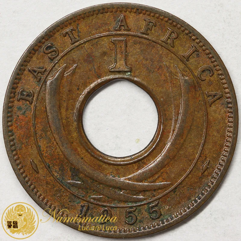 AFRICA ORIENTALE BRITANNICA 1 CENT 1955 KN BB+ #3844