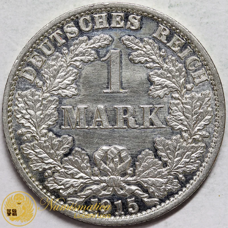 GERMANIA 1 Marco 1915 A argento #8319