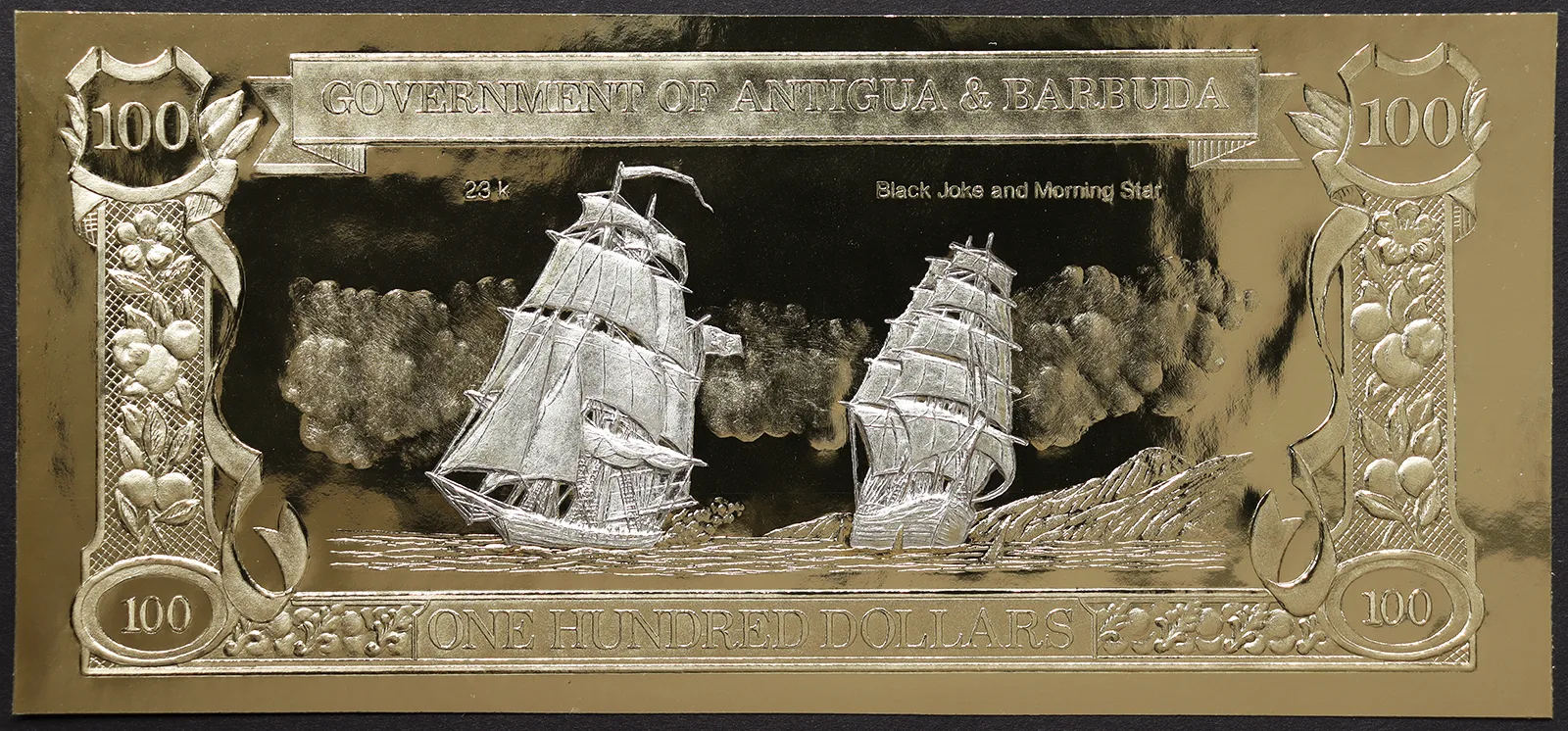 Antigua e Barbuda 100 Dollari Benito de Soto / Black Joke #B53