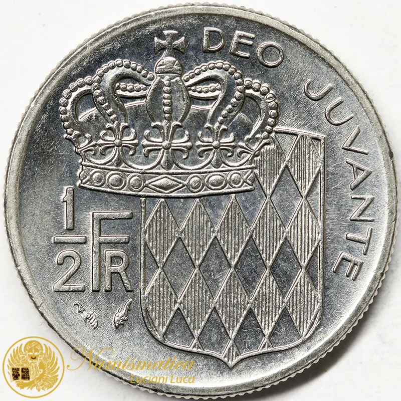 PRINCIPATO DI MONACO 1/2 FRANCO 1978 Ranieri III #3879