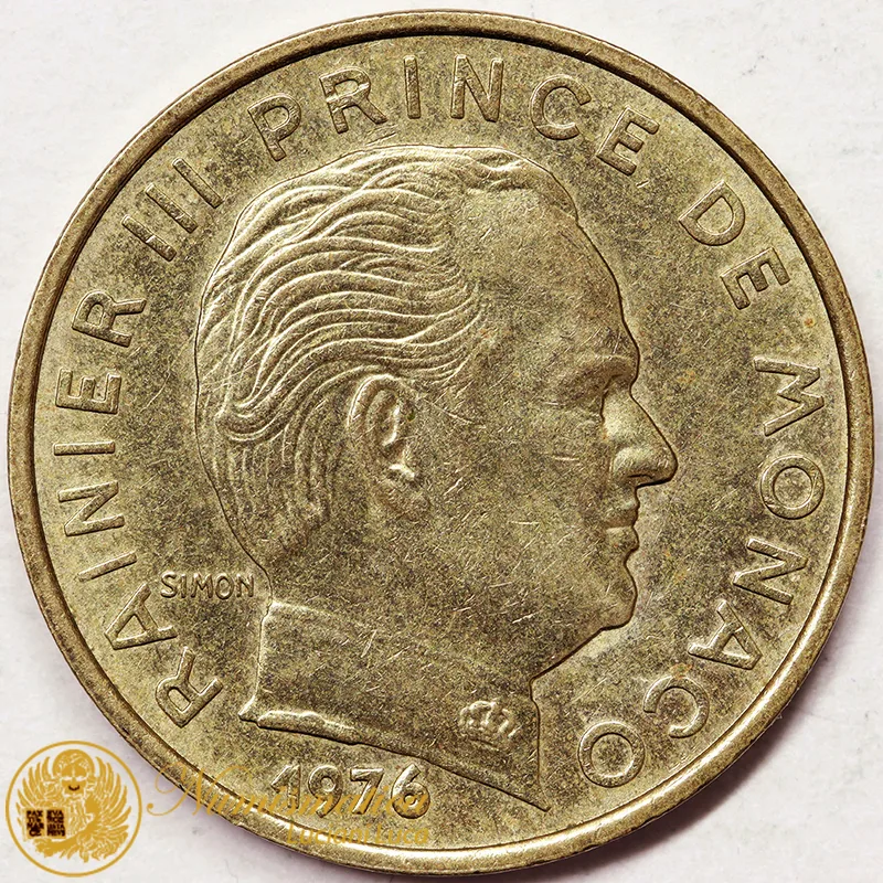 PRINCIPATO DI MONACO 10 CENTIMES 1976 Ranieri III #3898