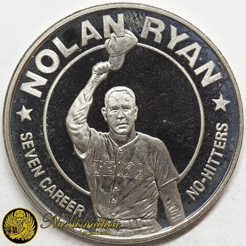LIBERIA 1 Dollaro 1993 Nolan Ryan §504
