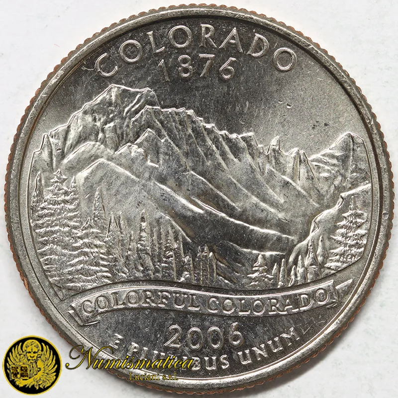 STATI UNITI 1/4 Dollaro 2006 P COLORADO §524