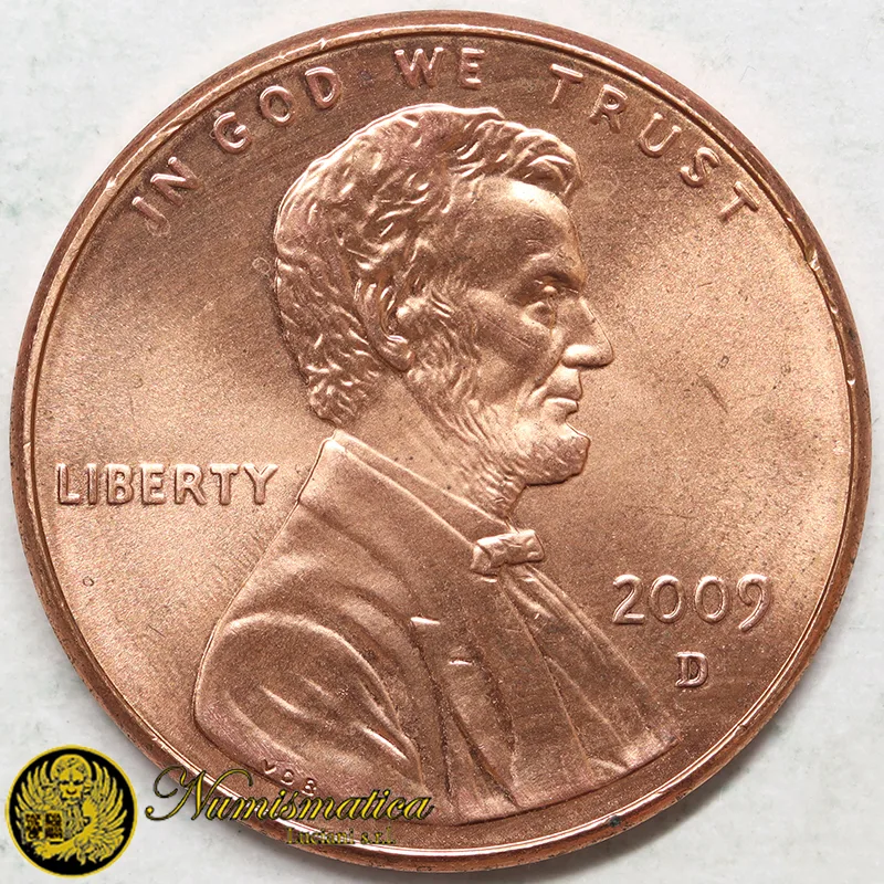 STATI UNITI 1 CENT 2009 D §540