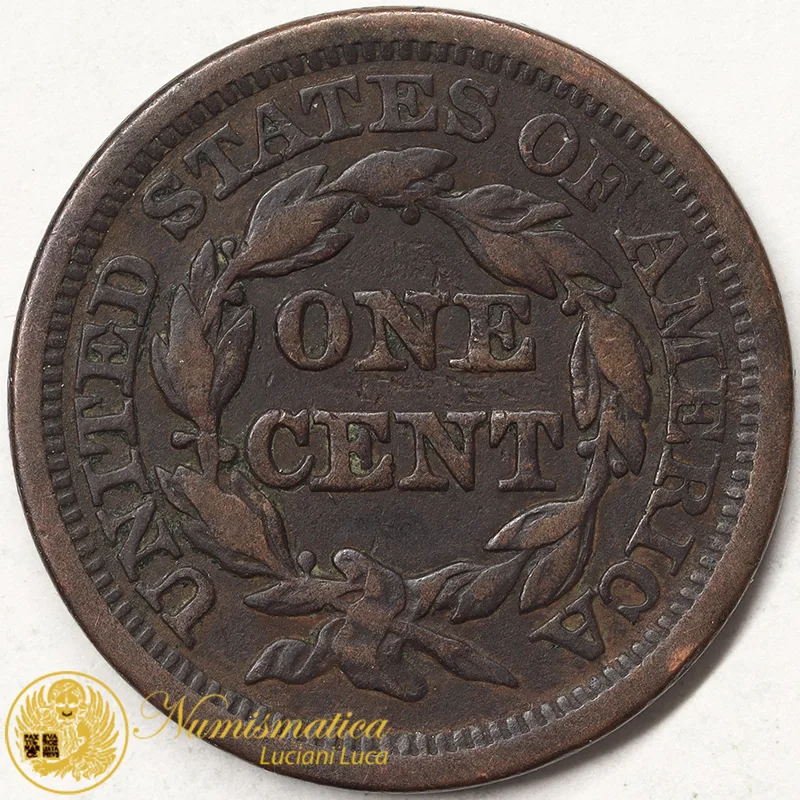 STATI UNITI 1 LARGE CENT 1846 #1291
