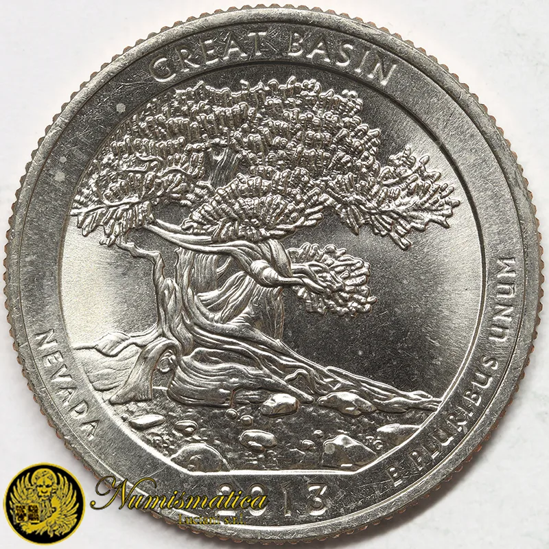 STATI UNITI 1/4 DOLLARO 2013 S NATIONAL PARK FDC §834