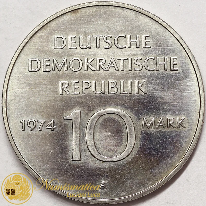 Germania DDR 10 Marchi 1974 25 JAHRE #1344