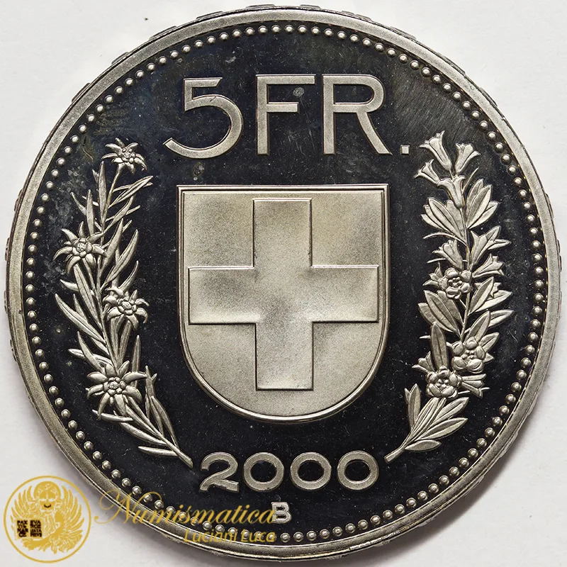 Svizzera 5 Franchi 2000 #4049