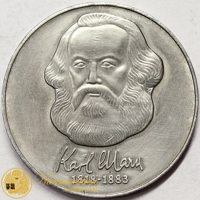 Germania DDR 20 Marchi 1983 KARL MARX #1352