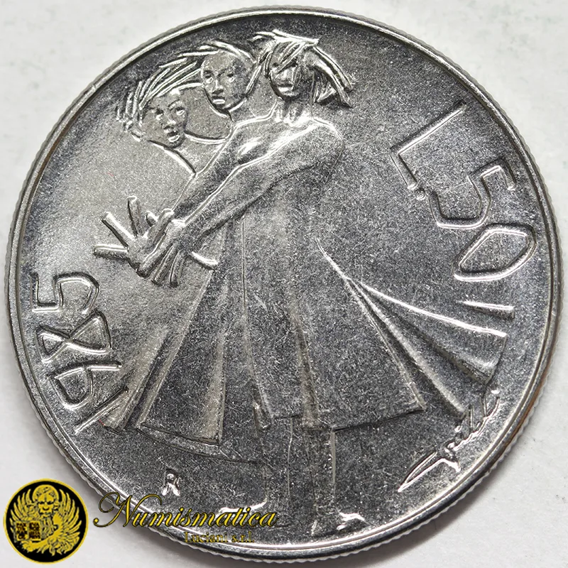 SAN MARINO 50 LIRE 1985 GRIDO DELLE MADRI Fdc §928