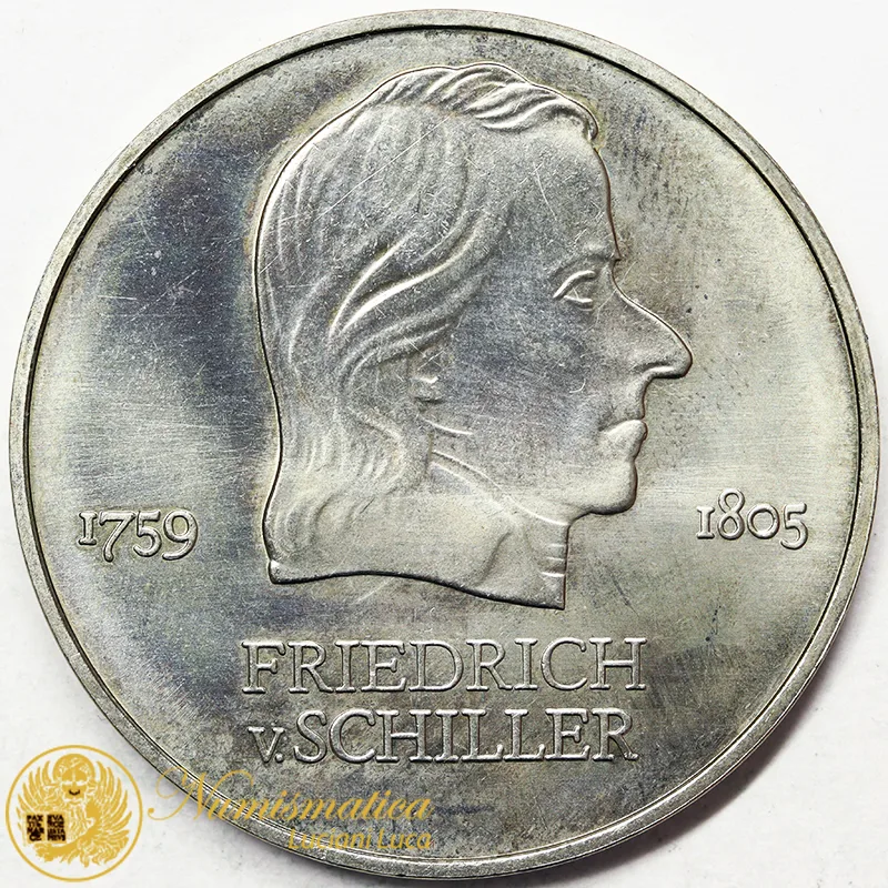 Germania DDR 20 Marchi 1972 FRIEDRICH SCHILLER #4063