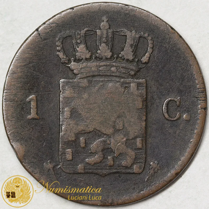 OLANDA 1 CENT 1877 #1669